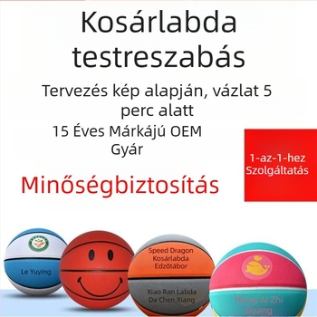 Személyre szabott PU kosárlabda klubedzésekhez DIY logóval – OEM gyártás