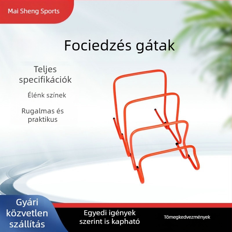 Testépítő akadályállvány gyermekeknek – kis akadályok atlétikai edzéshez és futballhoz