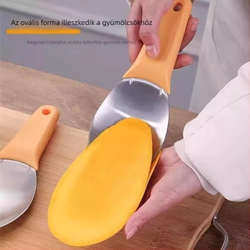Mangó vágó kés, dinnyeszeletelő és hámozó eszköz