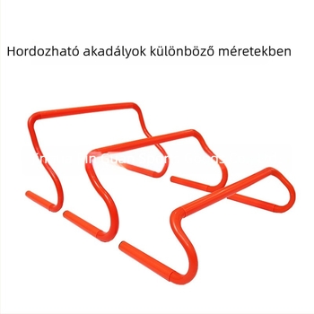 Összekapcsolható futball-edzés akadályok gyermekeknek, hordozható