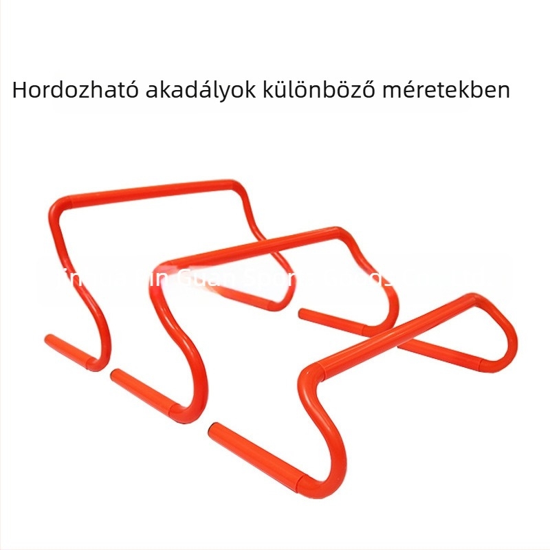 Összekapcsolható futball-edzés akadályok gyermekeknek, hordozható