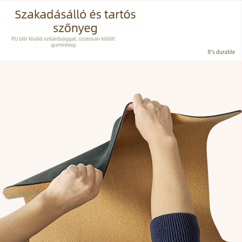 Parafa-kaucsukos jóga matrac csúszásmentes fogással, ütéscsillapító, testre szabható