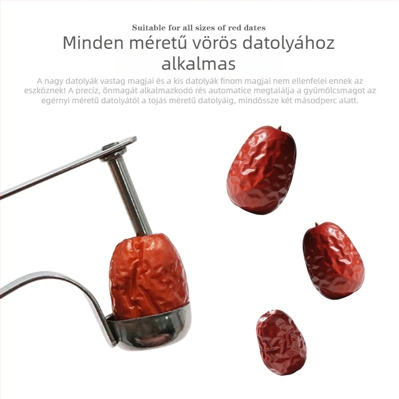 Új magkivonó eszközök datolya és meggy számára – teljes készlet