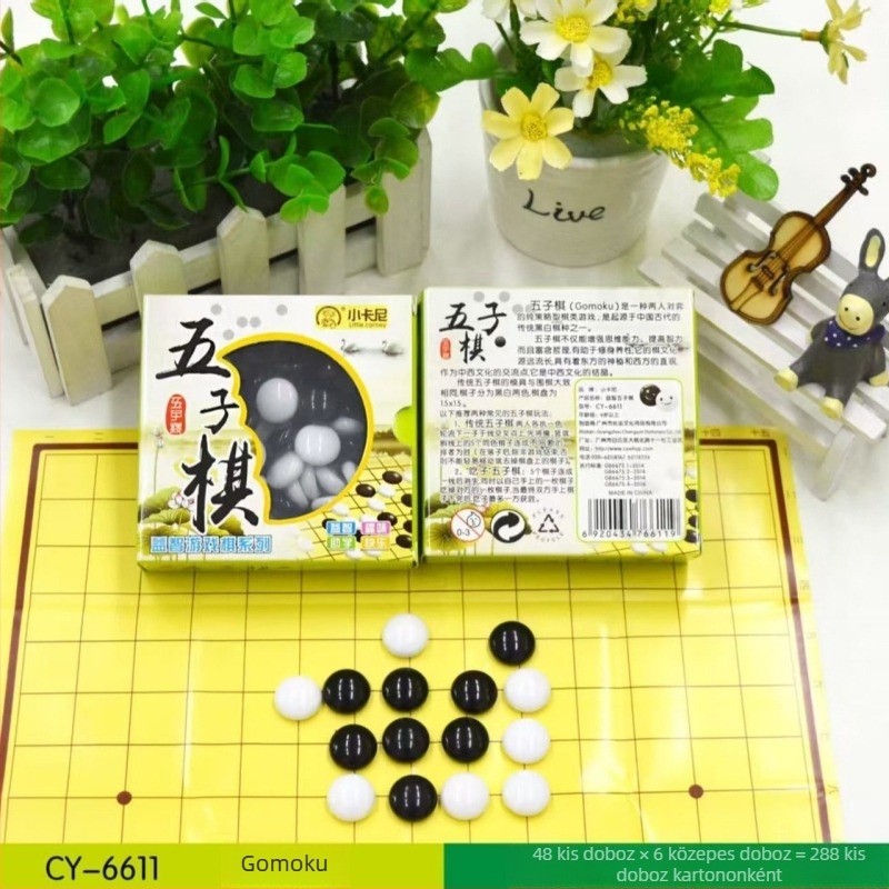 CY-6611 Mini Gomoku – Diákok számára asztali játék, Interaktív oktatási puzzle