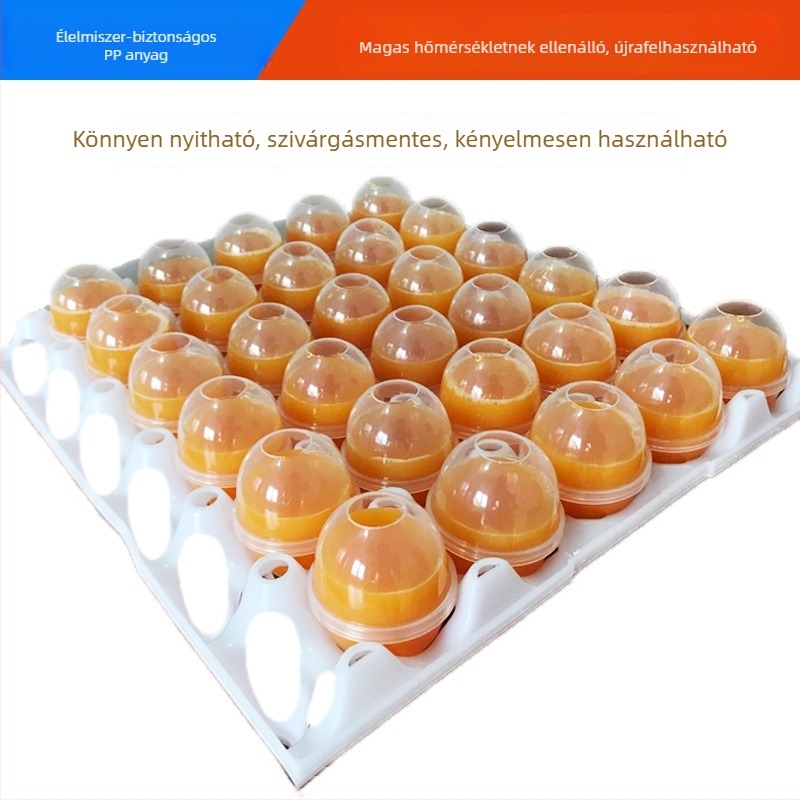 Műanyag tojásforma pároláshoz, szivárgásmentes, tapadásmentes, hőálló, élelmiszer-minőségű