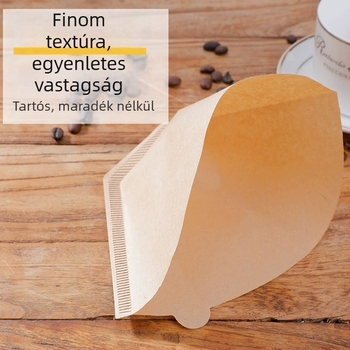 Kónuszos kávéfilterpapírok pour-over és drip készítéséhez