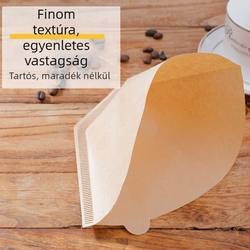 Kónuszos kávéfilterpapírok pour-over és drip készítéséhez