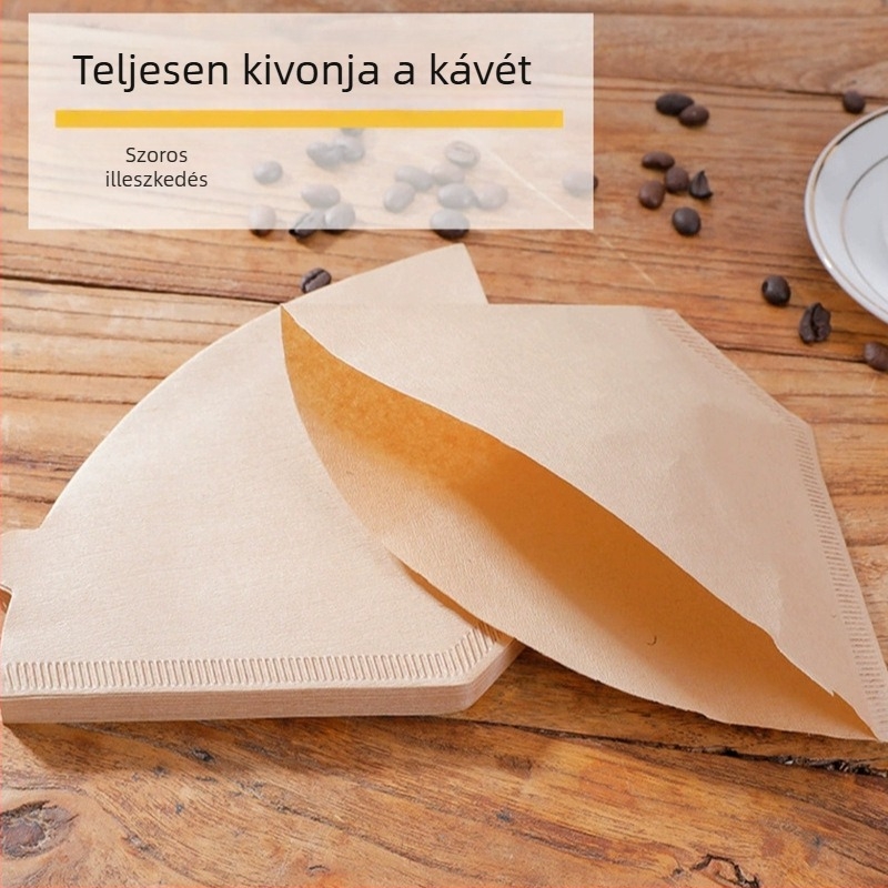 Kónuszos kávéfilterpapírok pour-over és drip készítéséhez