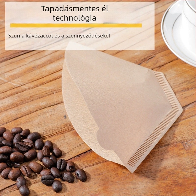 Kónuszos kávéfilterpapírok pour-over és drip készítéséhez