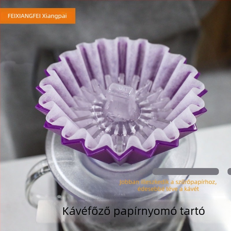 Coffee Elephant – Kézi kávéfőzéshez készült papírsúly és szűrőcsésze, kettős használatú V60 kiegészítő