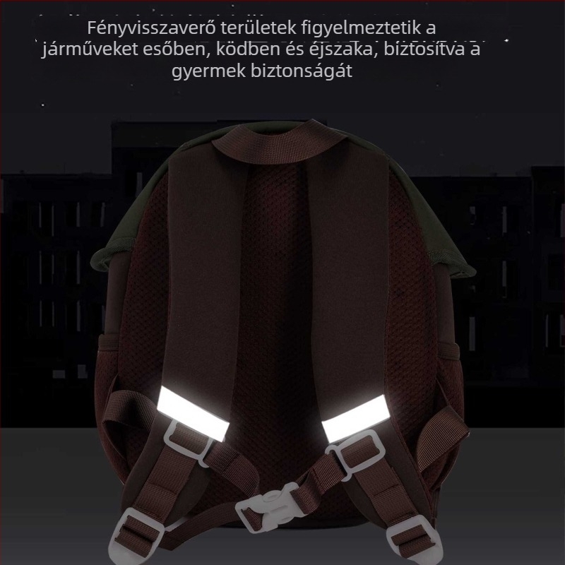 Nagyon aranyos gyerekeknek szánt gomba alakú hátizsák óvodába, könnyű iskolai hátizsák fiúknak és lányoknak