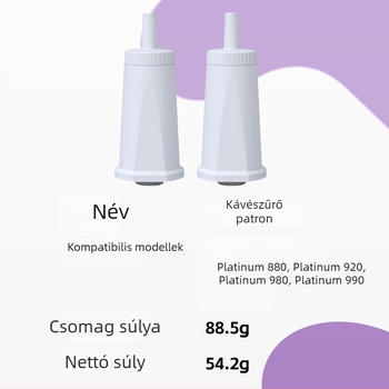 Breville kávéfőző víztartály szűrő