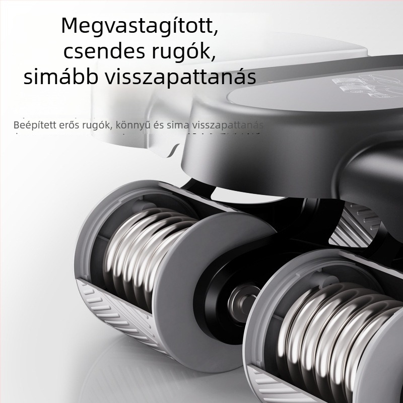 Intelligens négykerekű hasi görgő automatikus visszapattanással, könyöktámaszos otthoni edzéseszköz
