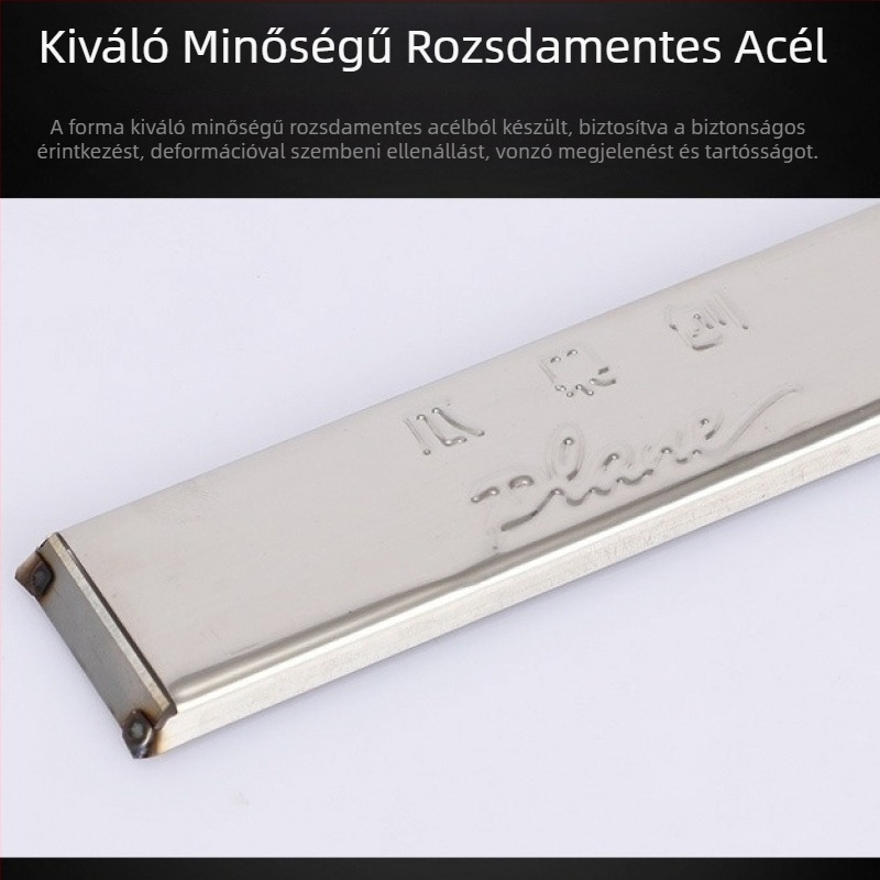 Kétoldalas hámozó rozsdamentes acélból zöldségekhez és gyümölcsökhöz