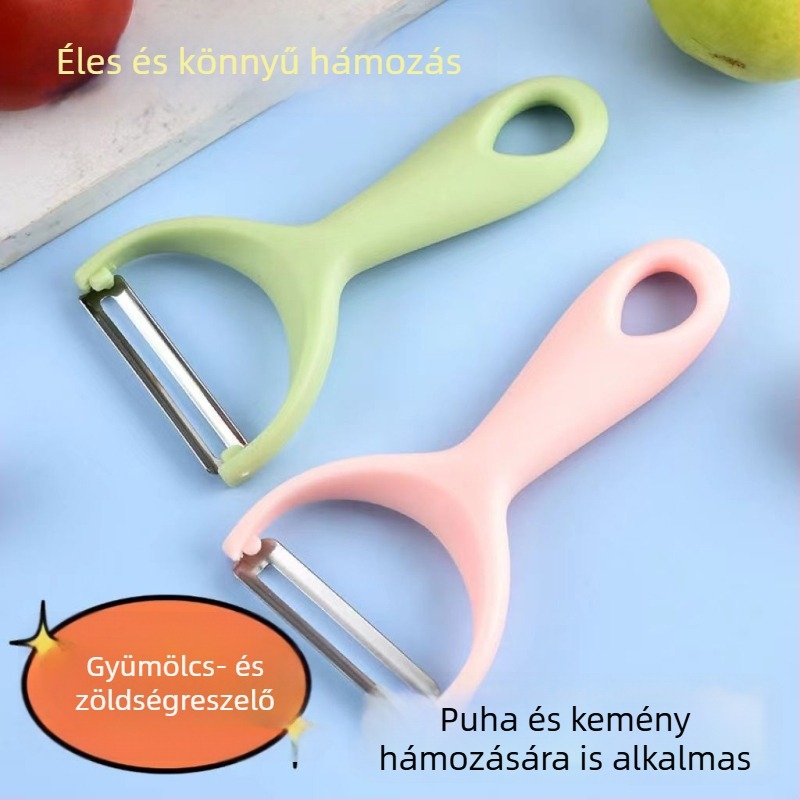 Rozsdamentes acél konyhai hámozó – éles a burgonya és a gyümölcs hámozásához