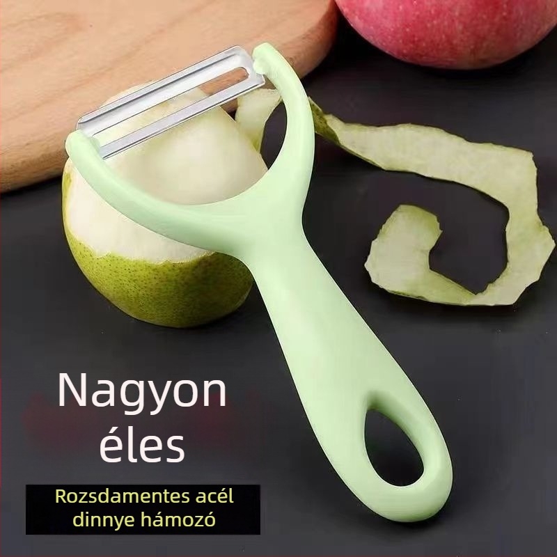 Rozsdamentes acél konyhai hámozó – éles a burgonya és a gyümölcs hámozásához