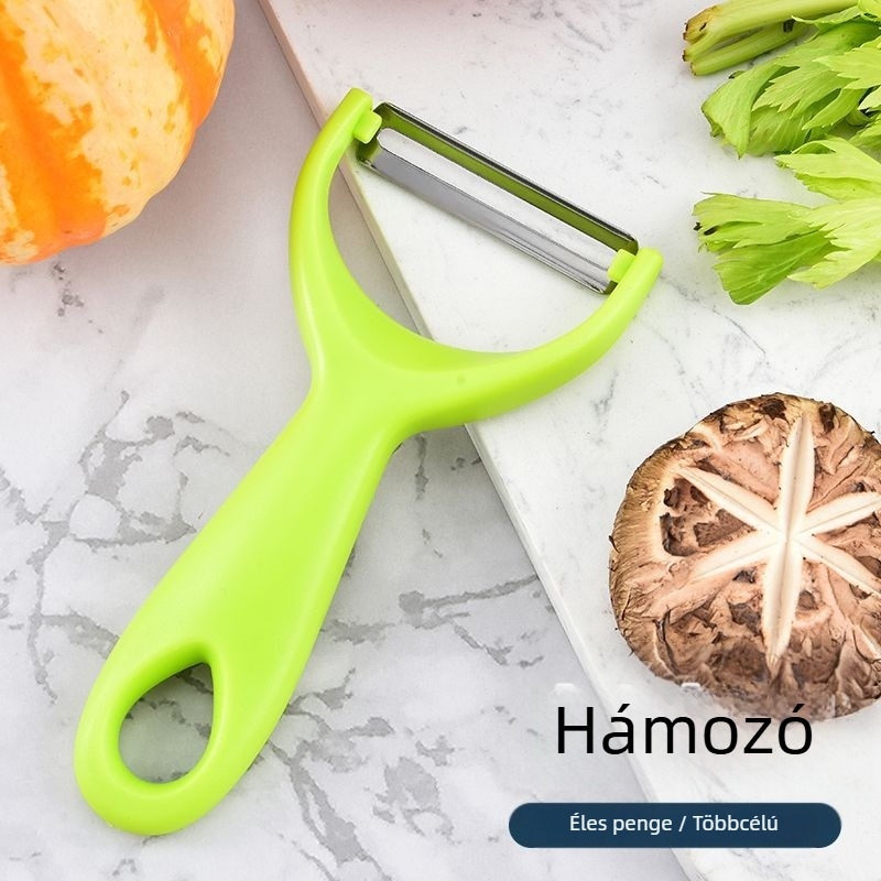Rozsdamentes acél konyhai hámozó – éles a burgonya és a gyümölcs hámozásához