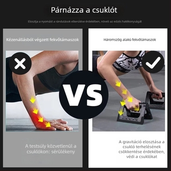 Összecsukható fekvőtámasz deszka – többfunkciós otthoni fitnesz eszköz a mellkas edzéséhez