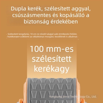 Otthoni hasizom-görgő automatikus visszatéréssel – edzőberendezés a hasizomokhoz