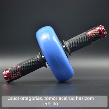 Kezdőknek szóló hasgörgő – otthoni edzés, hasizom-gyakorlat, egykerekű görgő csapágyakkal