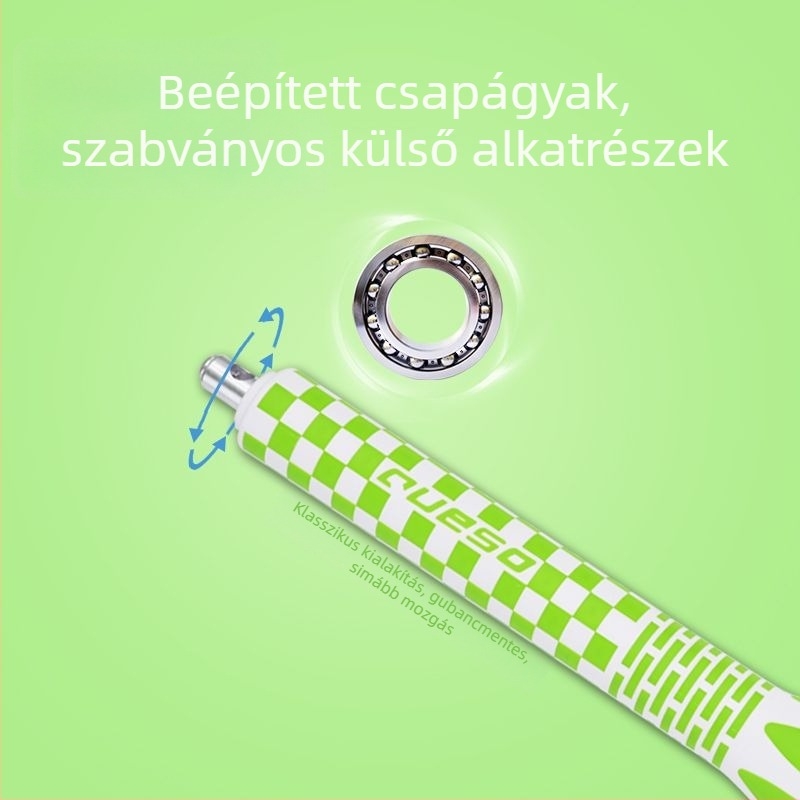 Két színű hosszú fogantyújú ugrókötél acélhuzallal és csapágyakkal edzésre és versenyekre
