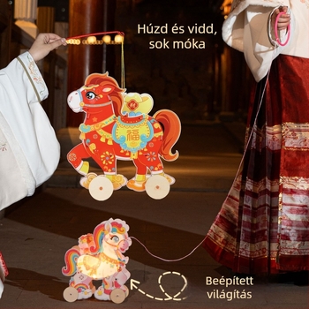 2026 A ló éve – DIY lámpás készlet gyerekeknek