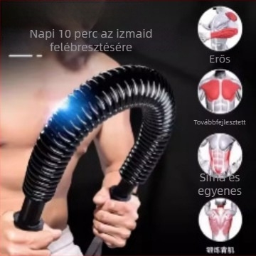 Otthoni használatra szánt karerő-fejlesztő edzőpálca, kar- és mellizom edzésre