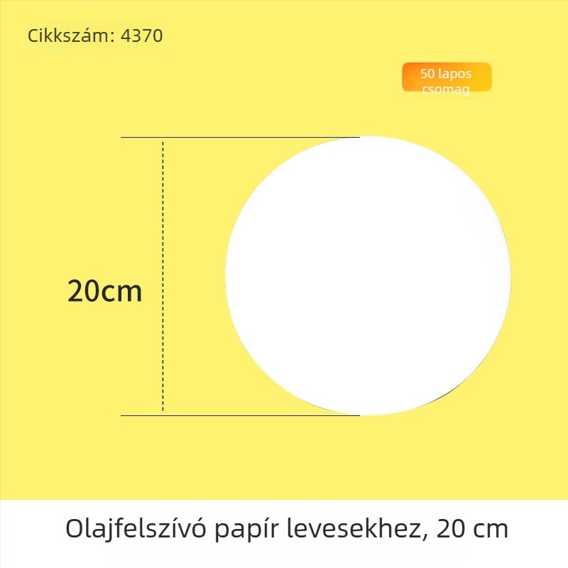 Rice Wood Élelmiszerolaj-abszorbeáló papír levesekhez, konyhai szűrőpapír