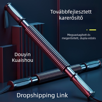 Rugós karerősítő edző – otthoni használatra, fogás és mellizom edzéséhez