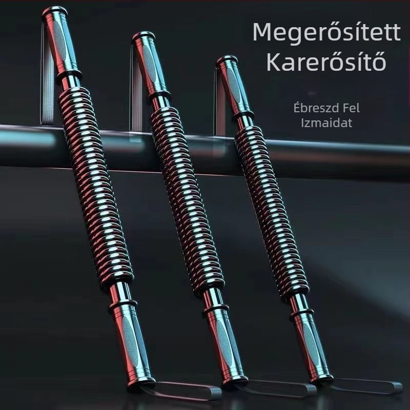 Karral erősítő mellkas tágító rugós fogantyúkkal, kéz- és karedzéshez