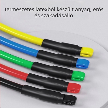 Multifunkcionális ellenálláshúzó készlet izmok nyújtására és erőnléti edzésre – beltéri otthoni fitnesz felszerelés