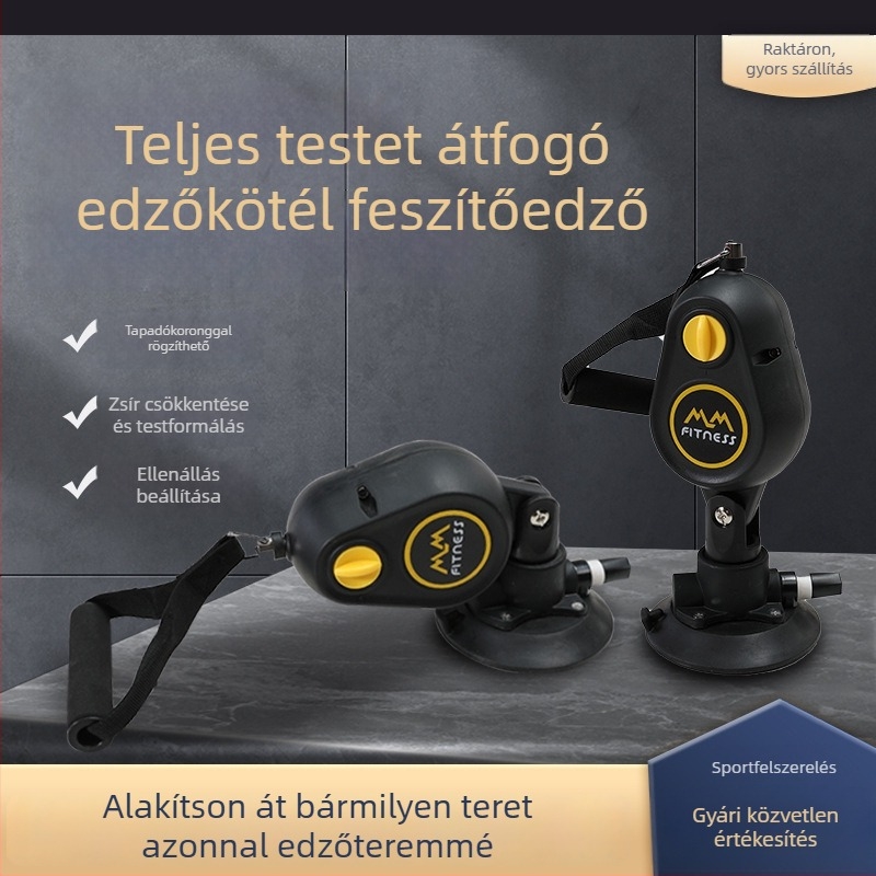 Limele Kötél edzőeszköz otthoni edzéshez — Pilates és nyújtás szívókorongokkal
