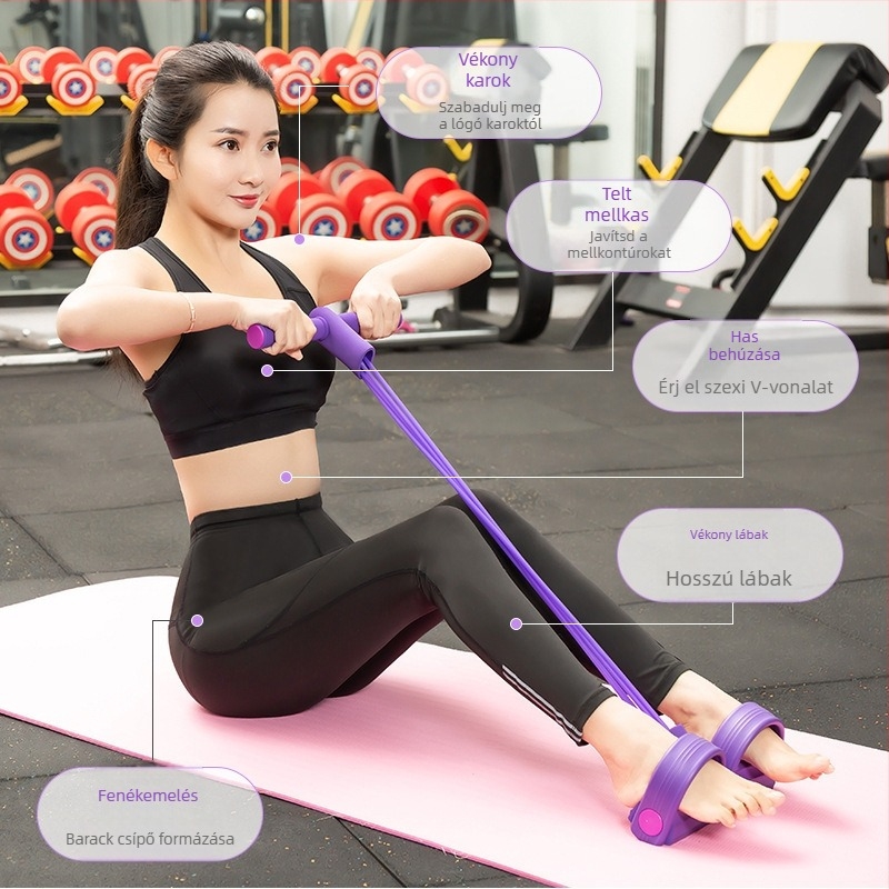 Pedálos húzórendszer felülésekhez – otthoni Pilates felszerelés jóga