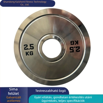 Elektróplatinált rudas tárcsák tiszta acélból, otthoni és professzionális használatra