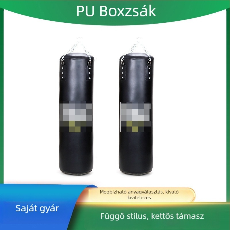 PU boxzsák Taekwondo és Sanda számára, függő típusú edzőfelszerelés otthoni használatra
