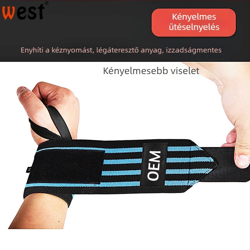 Kompressziós csuklótámasz edzésekhez — teniszhez és súlyemeléshez