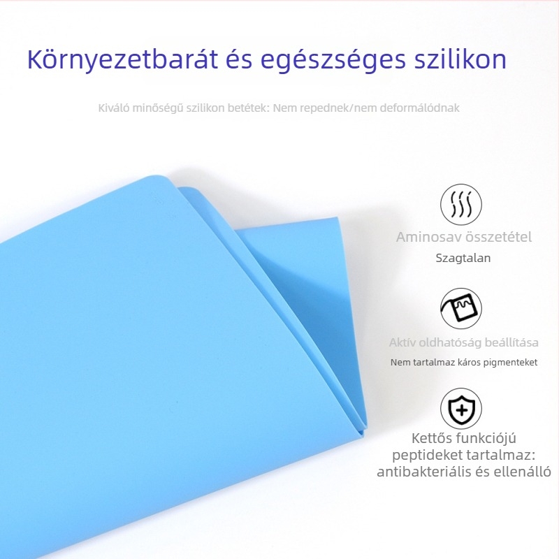 Extra nagy szilikon nyújtó matrac tészta nyújtásához – vastag, sütéshez ideális