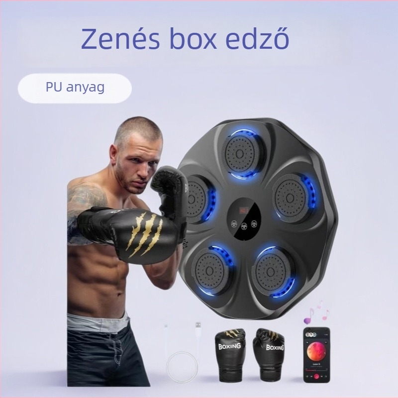 Fali Bluetooth boksz célpont zenével és intelligens edzéssel