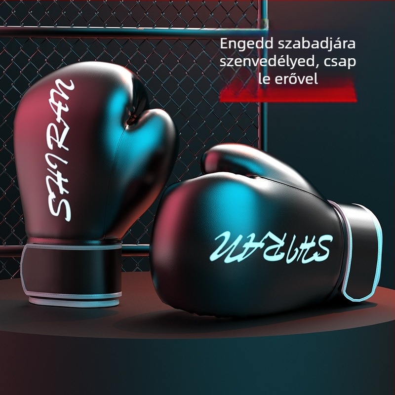 Teljes ujjú edzőbox kesztyűk felnőtteknek és gyerekeknek, sanda/MMA stílusú kesztyűk