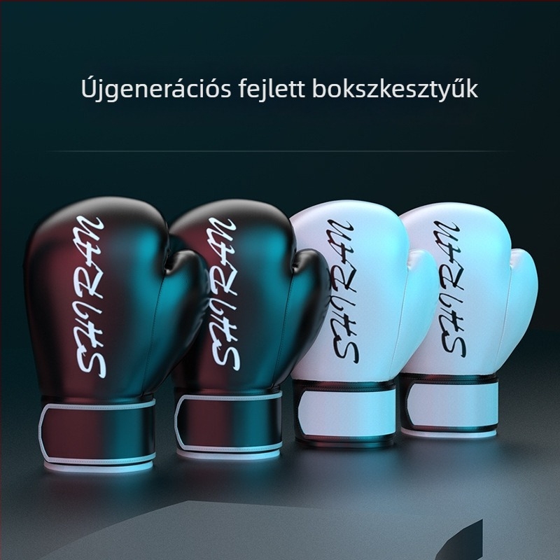 Teljes ujjú edzőbox kesztyűk felnőtteknek és gyerekeknek, sanda/MMA stílusú kesztyűk