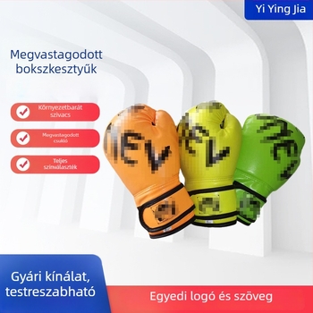 Uniszex PVC boxkesztyű Taekwondo, Sanda, Muay Thai és ökölvívás