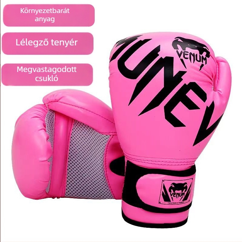 Uniszex PVC boxkesztyű Taekwondo, Sanda, Muay Thai és ökölvívás
