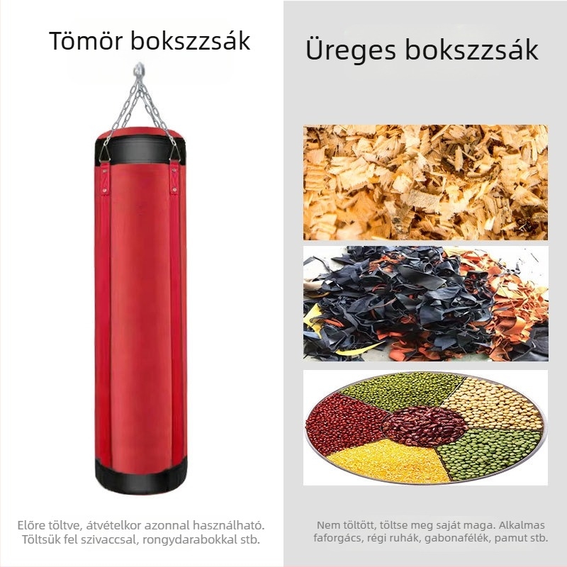 Otthoni használatra függő bokszzsák – sanda és taekwondo edzés felnőtteknek és gyerekeknek
