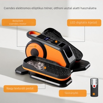 Otthoni elektromos elliptikus tréner rehabilitációhoz, pedálos sétáláshoz, csendes fitnesz berendezés, modell 506