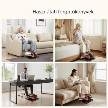 Otthoni elektromos elliptikus tréner rehabilitációhoz, pedálos sétáláshoz, csendes fitnesz berendezés, modell 506