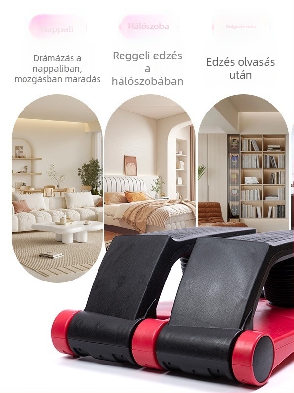 Cistar légellenállású léptetőgép – Többfunkciós léptető és hasizomgyakorlat otthoni edzéshez