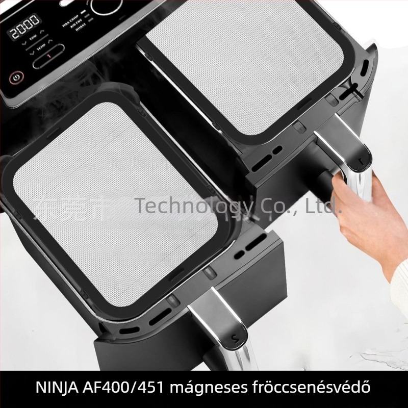 Ninja légsütő mágneses fröcskölésvédő és olajálló háló AF400 AF451
