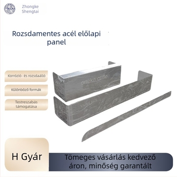 Testreszabott rozsdamentes acél előpult panel tej-tea boltok, kávézók és gyorséttermek számára – többfunkciós, kiváló minőségű bárpult panel