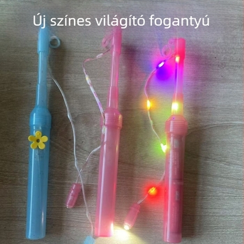 Újév: 20 cm-es hordozható világító rúd gyerekeknek – műanyag, DIY világító rúd kiegészítő