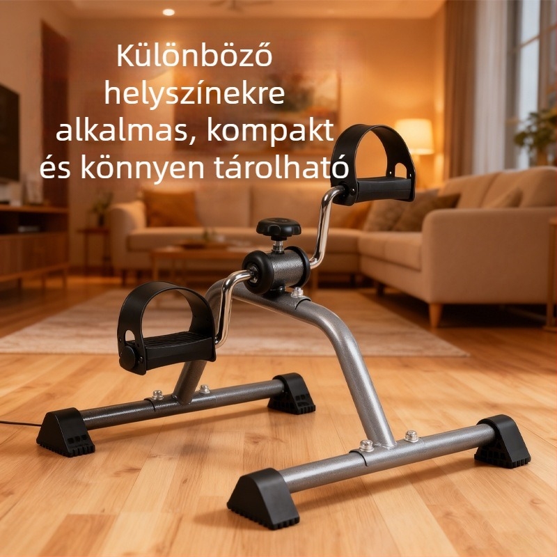 Lépéskerékpár láb- és felső végtagok rehabilitációjára, otthoni használatra idősek számára